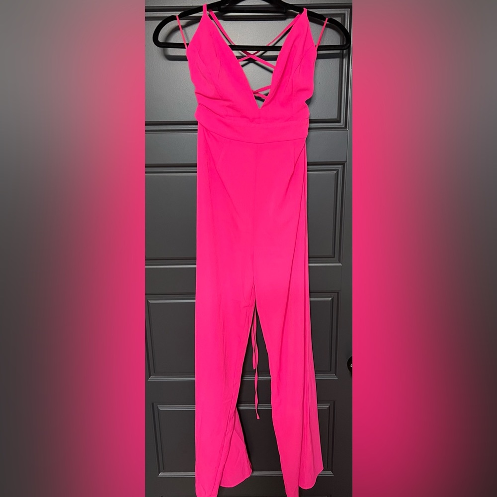 NEVER WORN: Wide leg Jumpsuit